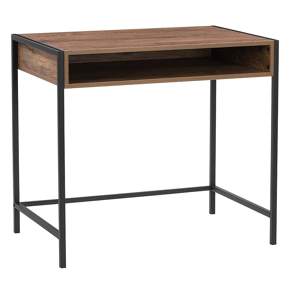 Angle View: CorLiving - Auston Wood Grain Desk - Brown