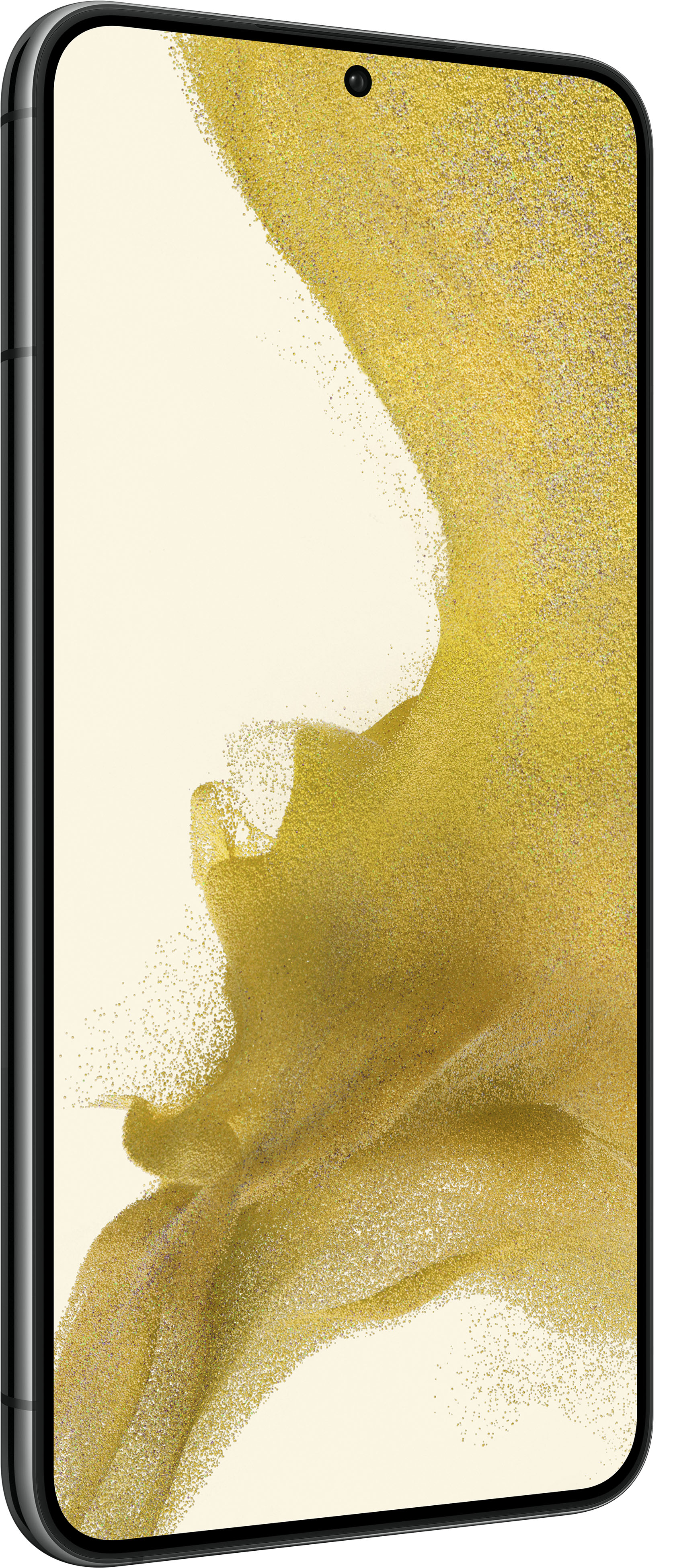 Angle View: Samsung - Galaxy S22+ 256GB - Phantom Black (Sprint)