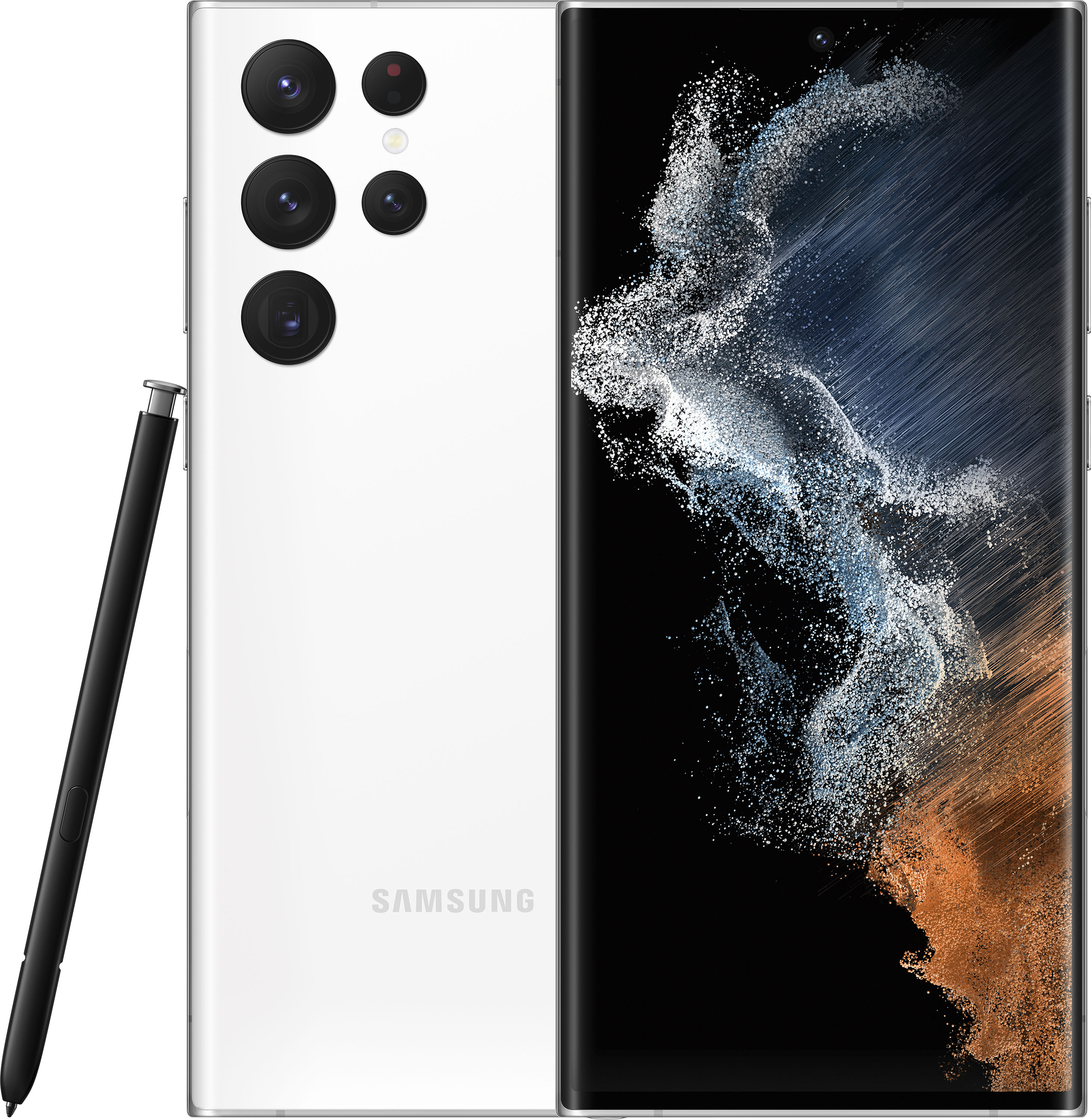 Samsung Galaxy S22 Ultra 256GB Phantom White (Sprint  - Best Buy