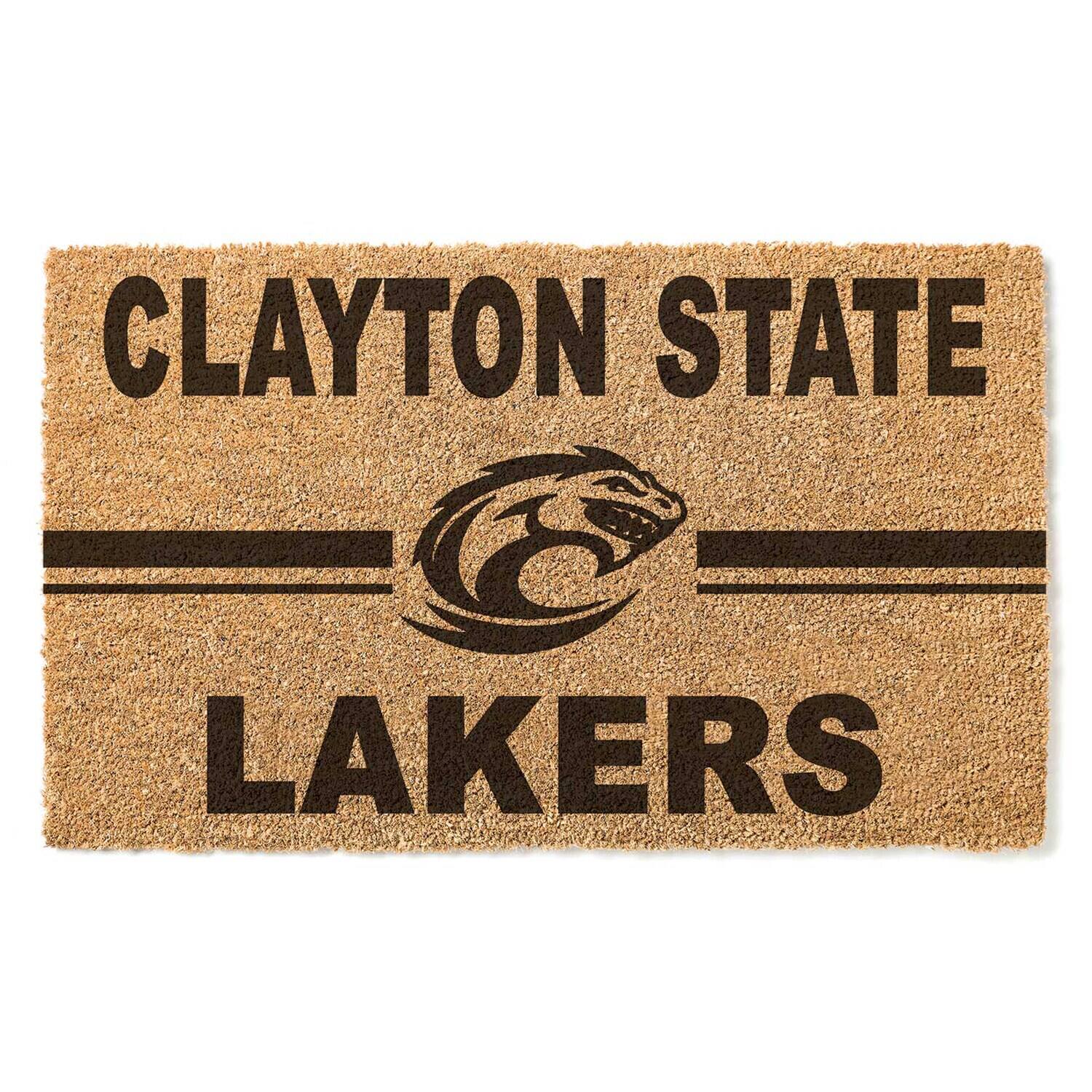 Clayton State Lakers 18" x 30" Team Logo Doormat