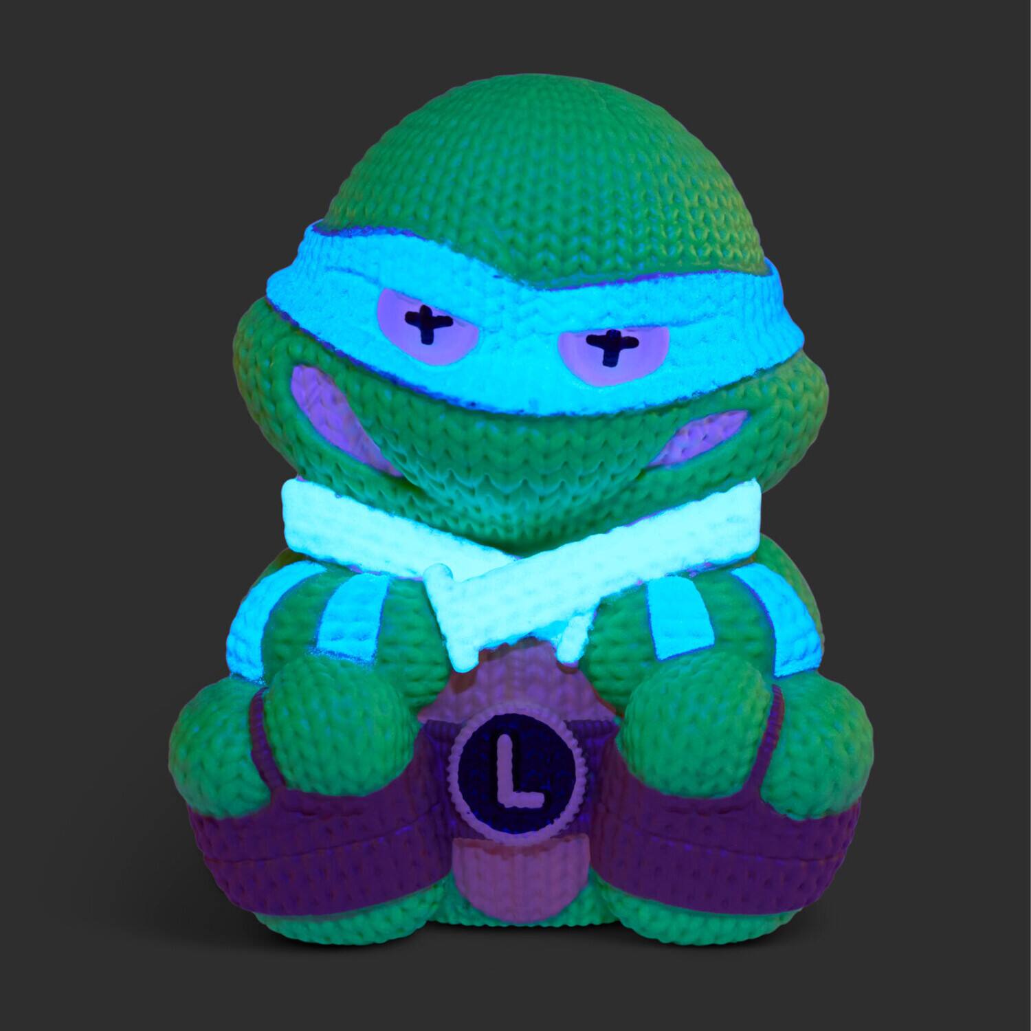Alt View 4. Handmade by Robots - Handmade by Robots - Teenage Mutant Ninja Turtles (TMNT) - Leonardo #371 (Glow in the Dark)   - COLLECTIBLES - Multicolor.
