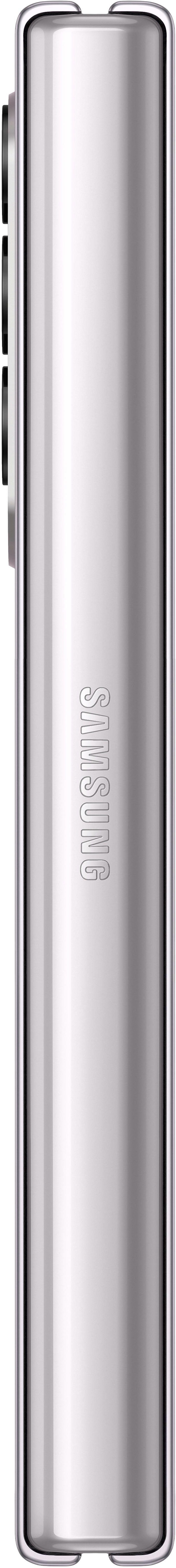 Left View: Samsung - Galaxy Z Fold3 5G 512GB - Phantom Black (Sprint)