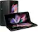 Front. Samsung - Galaxy Z Fold3 5G 512GB - Phantom Black.