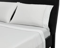 Bedgear - BASIC Seamless Sheet Sets- Queen - White - Front_Zoom
