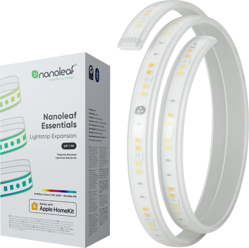 Nanoleaf Essentials Smart LED Lightstrip Expansion - 1M | 40" - White and Colors - White