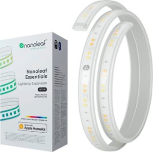 Nanoleaf - Essentials Smart LED Lightstrip Expansion - 1M | 40" - White and Colors - White