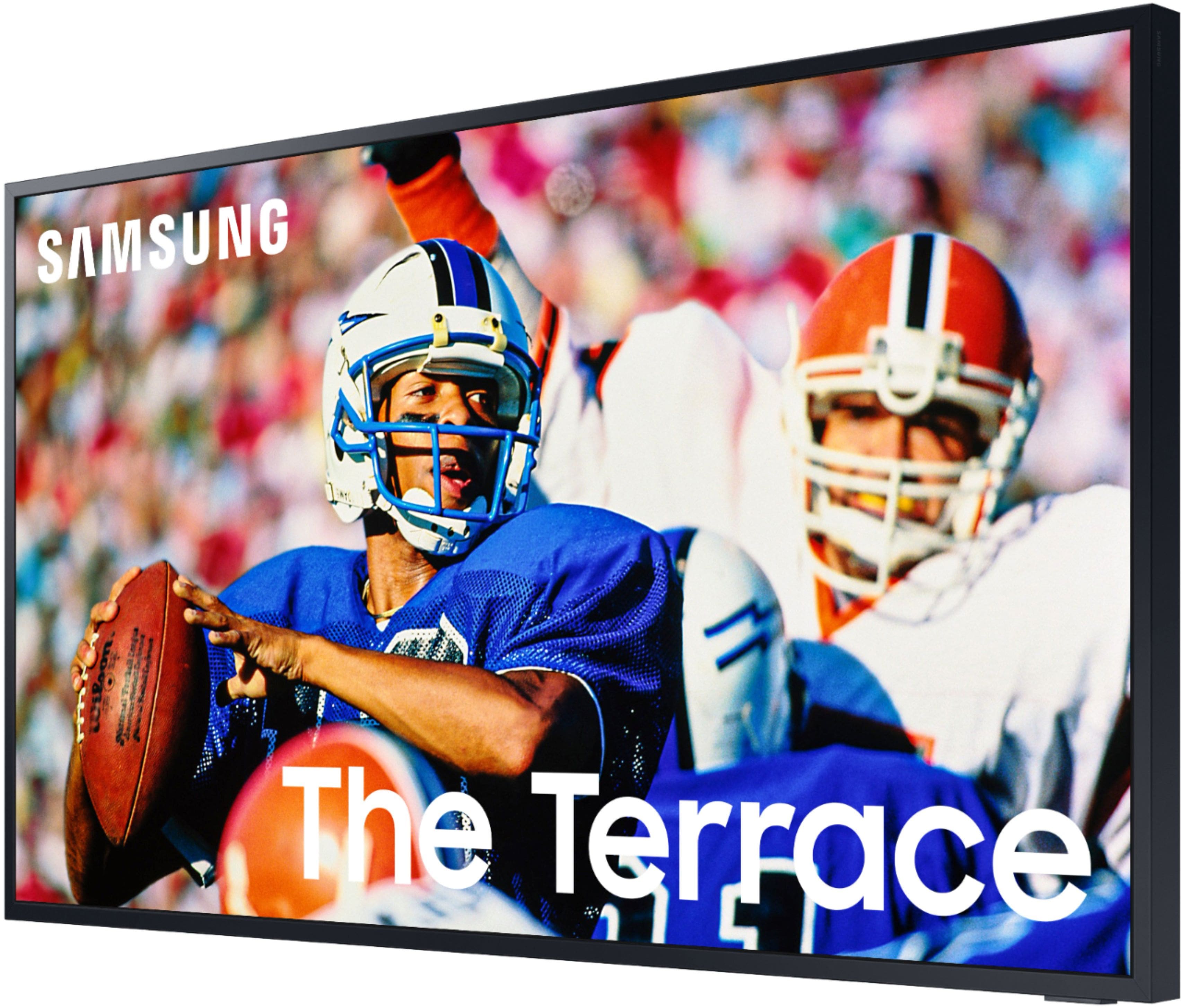 Alt View 11. Samsung - The Terrace Series 65" Class QLED Outdoor Full Sun 4K UHD Smart Tizen TV - Titan Black.