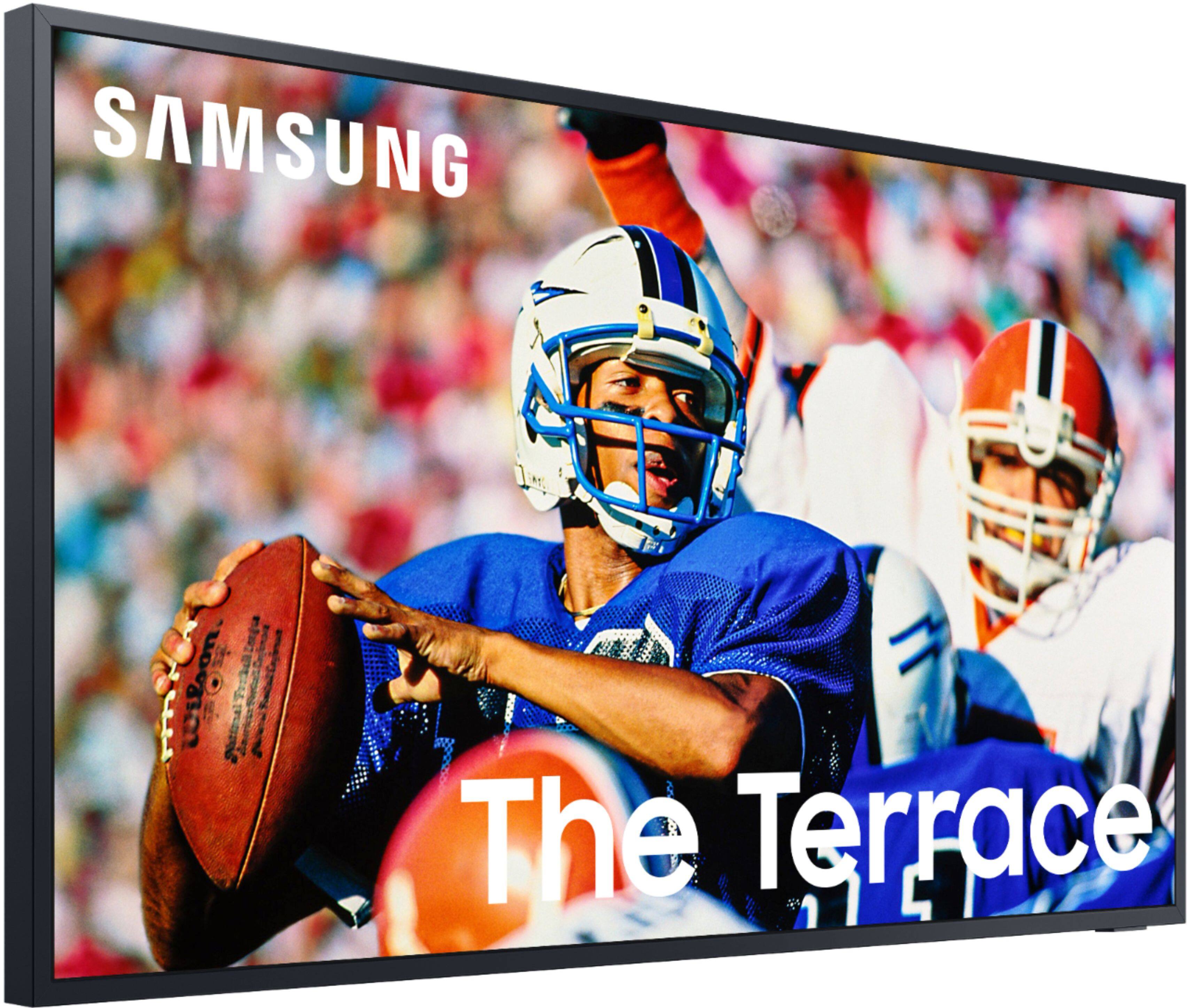Alt View 12. Samsung - The Terrace Series 65" Class QLED Outdoor Full Sun 4K UHD Smart Tizen TV - Titan Black.