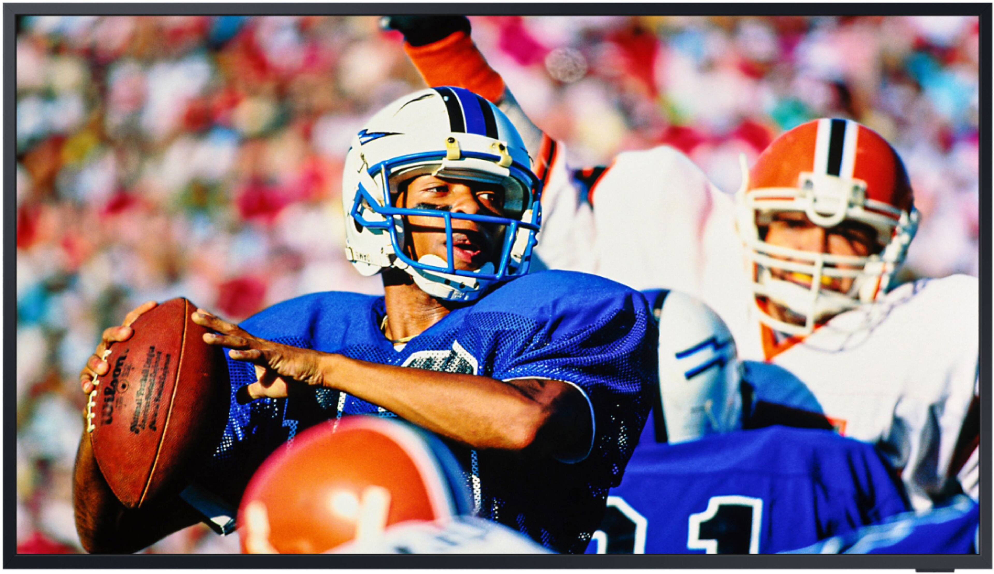 Alt View 19. Samsung - The Terrace Series 65" Class QLED Outdoor Full Sun 4K UHD Smart Tizen TV - Titan Black.