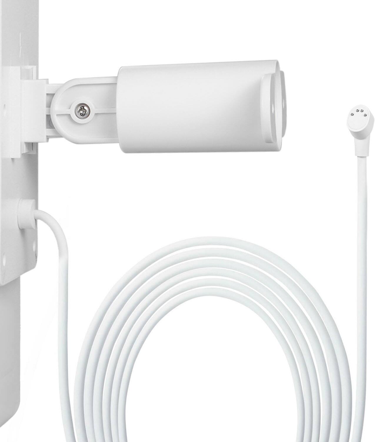 Alt View 11. Wasserstein - Solar Panel for Google Nest Cam (Battery) - White.