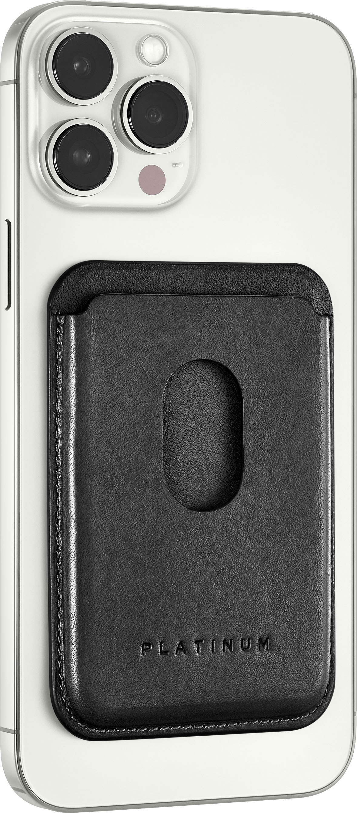 Case-Mate Genuine Leather Wallet Folio Case for Apple iPhone 11 Pro Max - Black