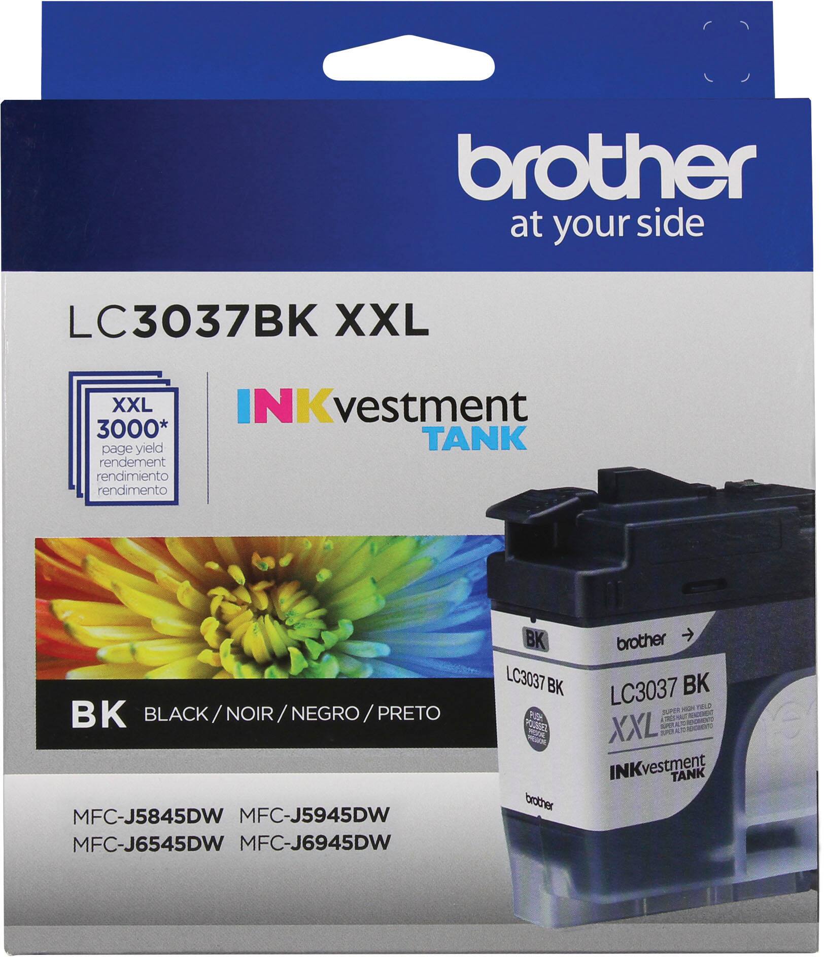 Best Buy: Brother Lc3037bk Super High-yield Inkvestment Tank Ink 