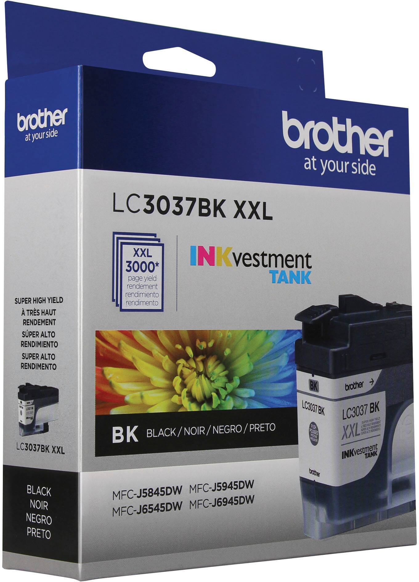 Alt View 12. Brother - LC3037BK Super High-yield INKvestment Tank Ink Cartridge - Black.