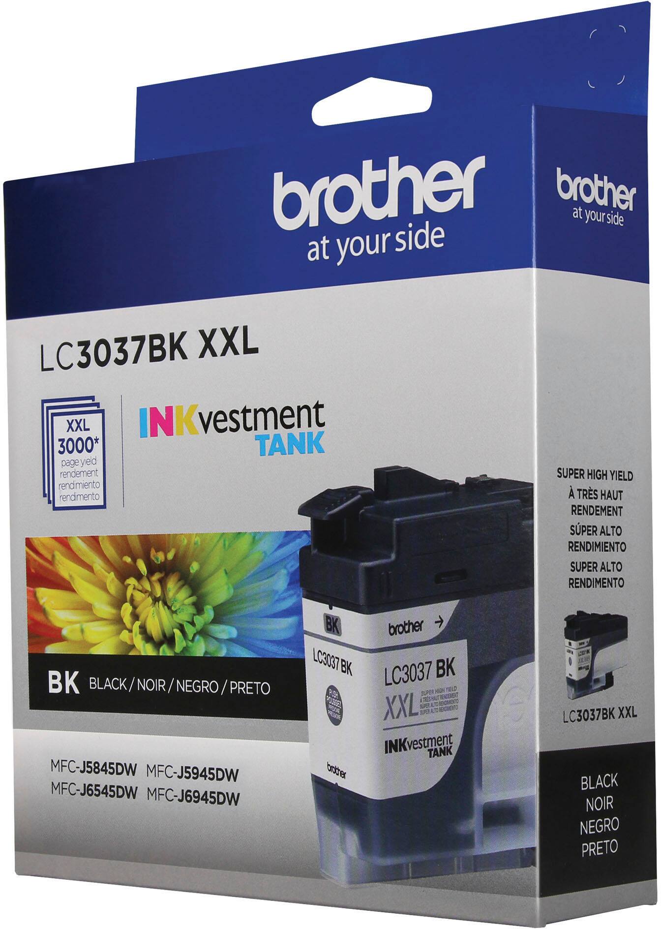 Alt View 13. Brother - LC3037BK Super High-yield INKvestment Tank Ink Cartridge - Black.