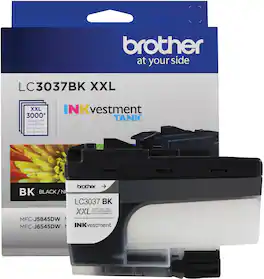 Brother - LC3037BK Super High-yield INKvestment Tank Ink Cartridge - Black