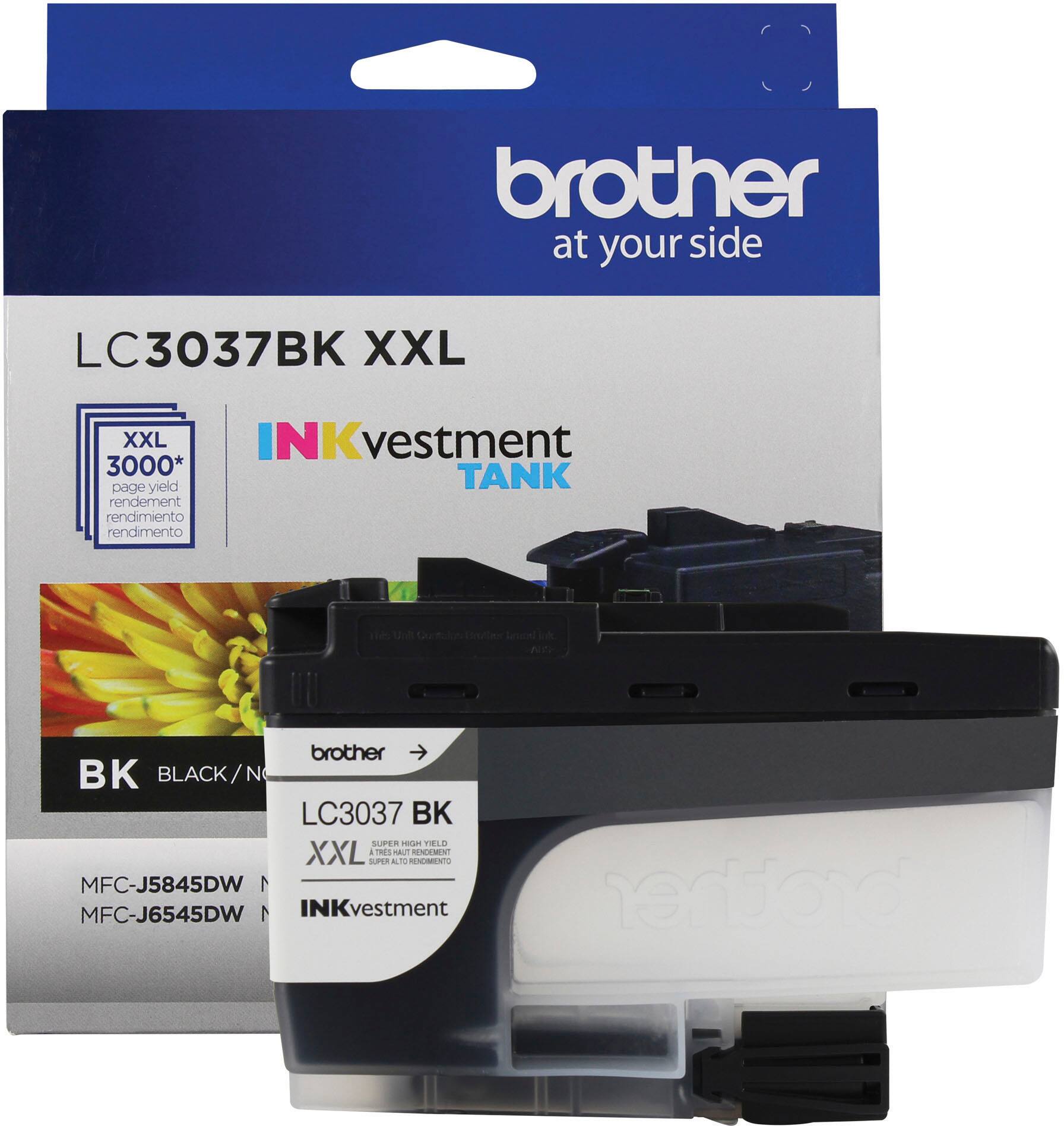 Alt View 1. Brother - LC3037BK Super High-yield INKvestment Tank Ink Cartridge - Black.