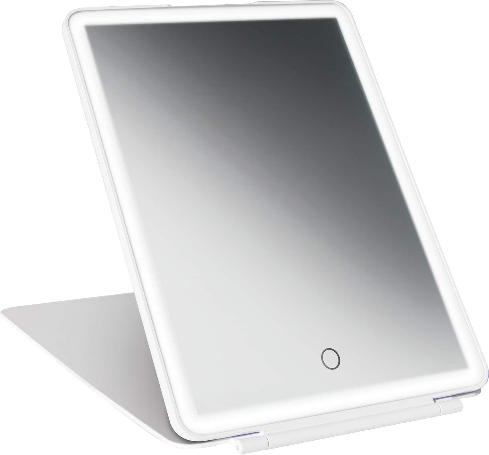 Angle. Vanity Planet - LED Tri-Light Mirror - White.