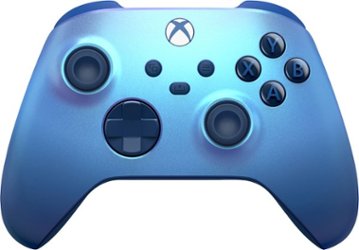 Microsoft - Controller for Xbox Series X, Xbox Series S, and Xbox One (Latest Model) - Aqua Shift Special Edition - Front_Zoom