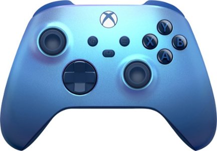 Microsoft - Controller for Xbox Series X, Xbox Series S, and Xbox One (Latest Model) - Aqua Shift Special Edition