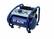 Angle. Stealth - 3 Gallon electric air compressor - Blue.