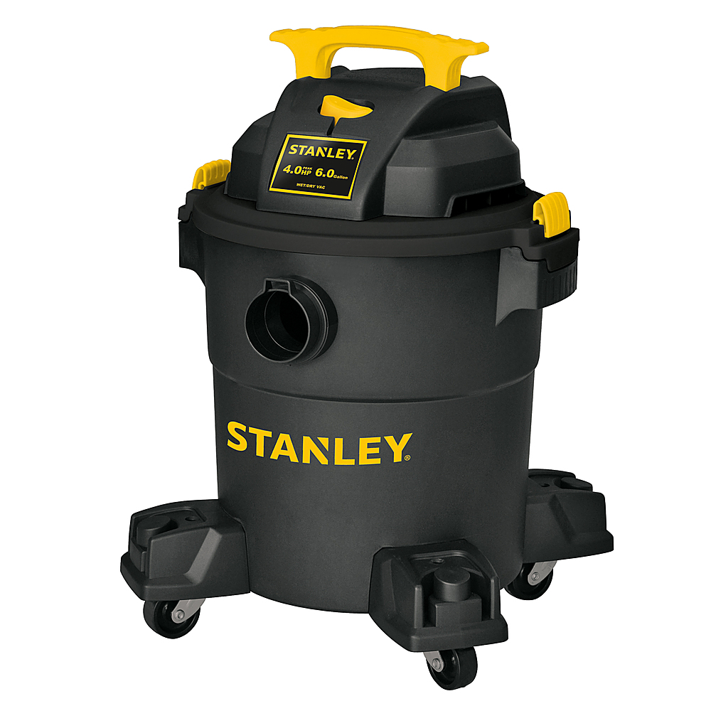 Angle View: Stanley - SL18116P 6 Gallon wet/dry vacuum - black