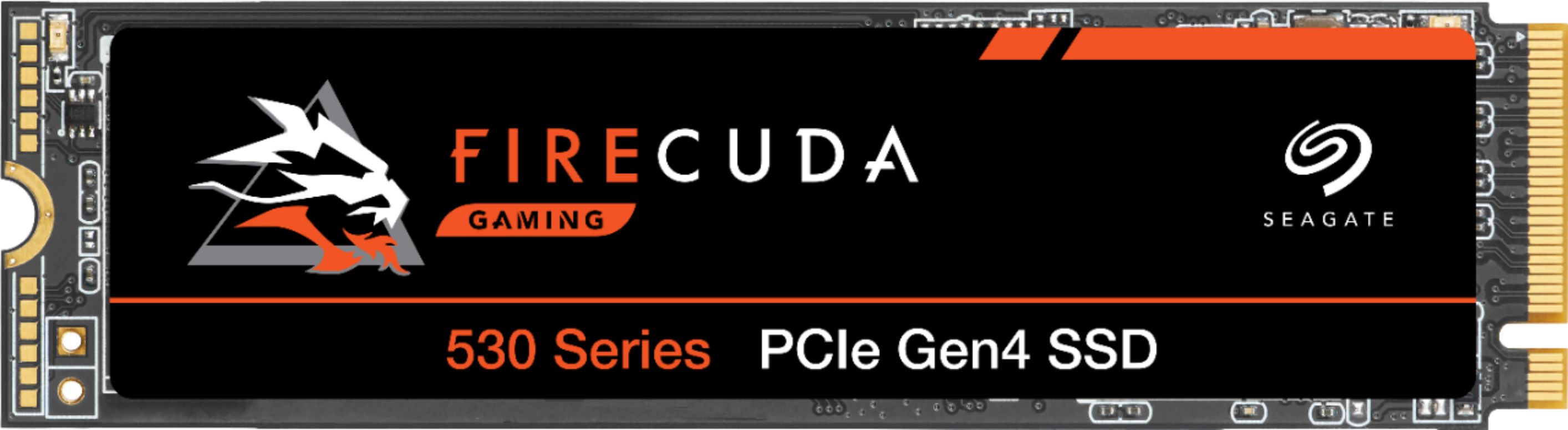 Seagate - FireCuda 530 NVMe 4TB M.2 PCIe Gen 4 x4 Internal Solid State Drive