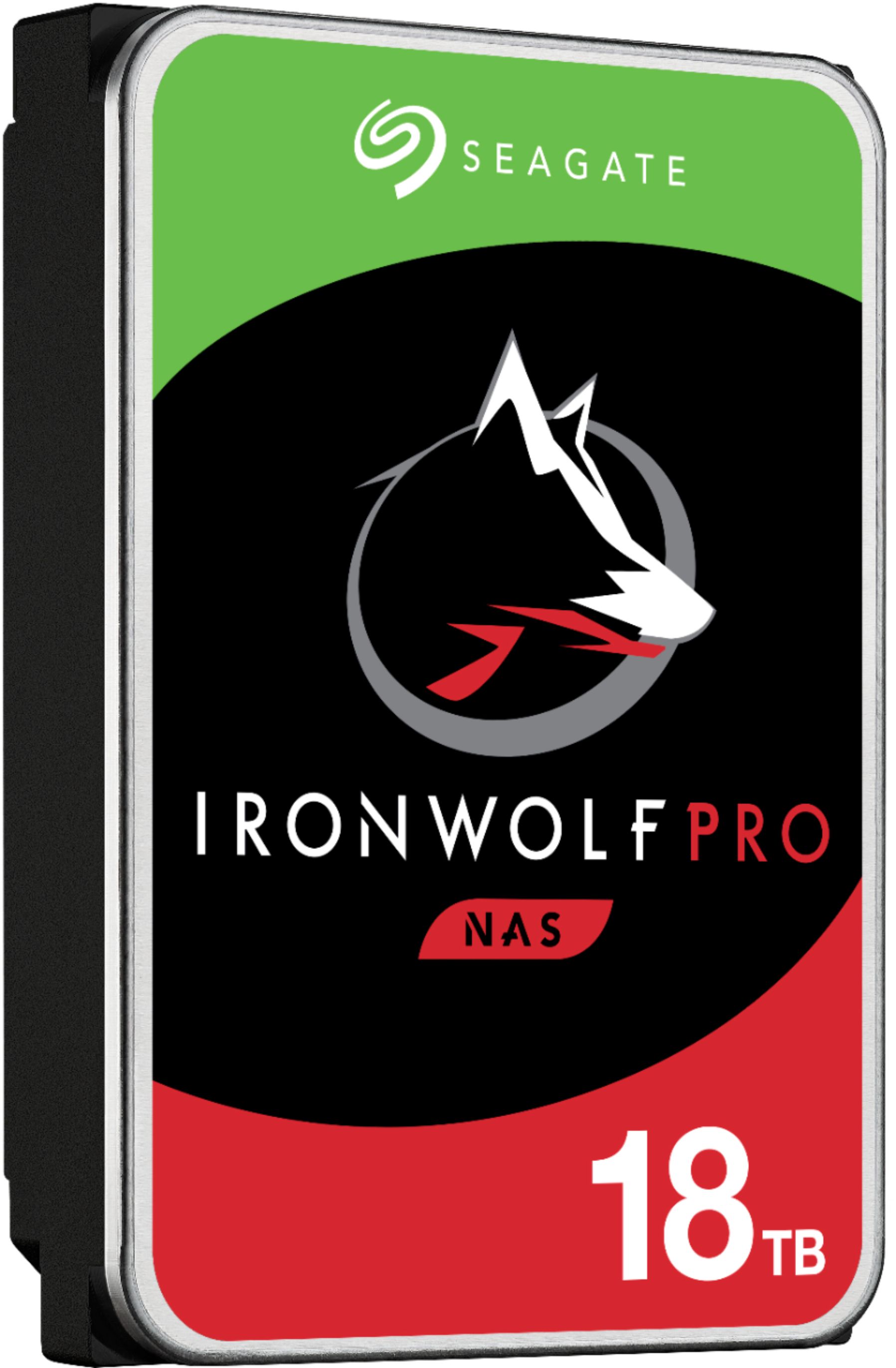 Seagate - IronWolf Pro 18TB Internal SATA NAS Hard Drive with Rescue Data Recovery Services
