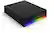 Front. Seagate - FireCuda Gaming 5TB External USB 3.2 Gen 1 Hard Drive with RGB LED Lighting - Black.