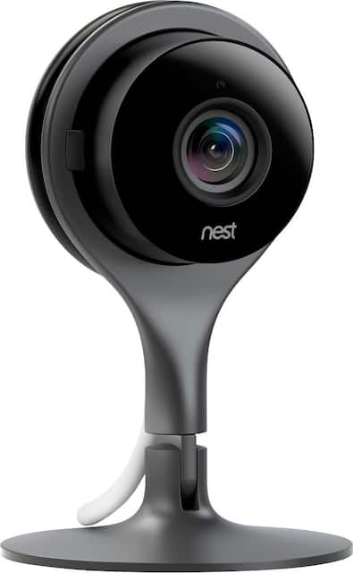Google Nest Cam Indoor Security Camera Black Nc1102es Best Buy