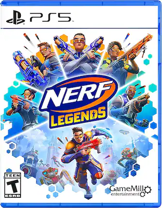 Front. GameMill Entertainment - NERF Legends. - T (Teen 13+)