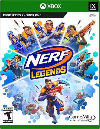 Front. GameMill Entertainment - NERF Legends. - T (Teen 13+)