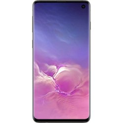 Samsung - Pre-Owned Galaxy S10 128GB (Unlocked) - Prism Black - Front_Zoom