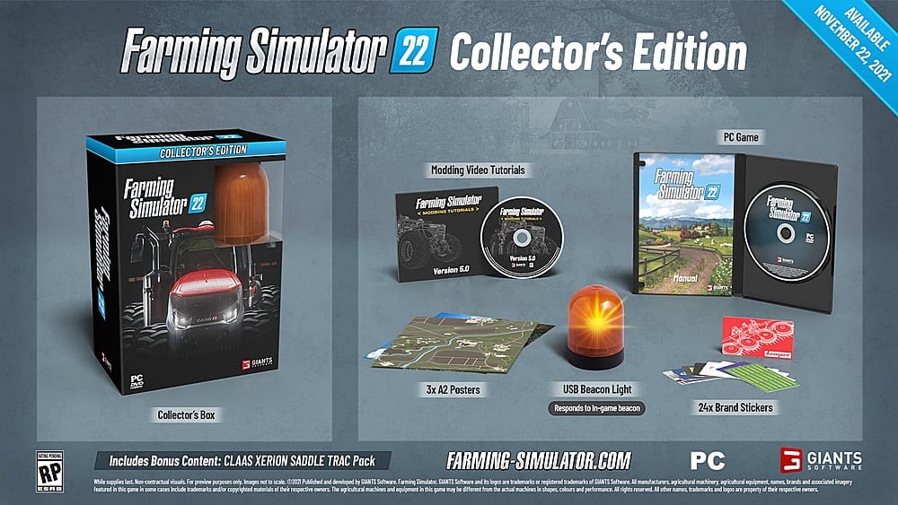 Best Buy: Farming Simulator 22 PC Standard Edition Windows