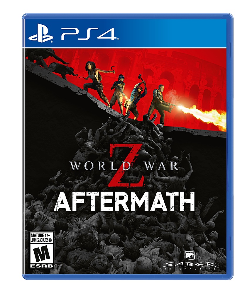 World War Z - Replacement PS4 Cover and Case. NO GAME!!