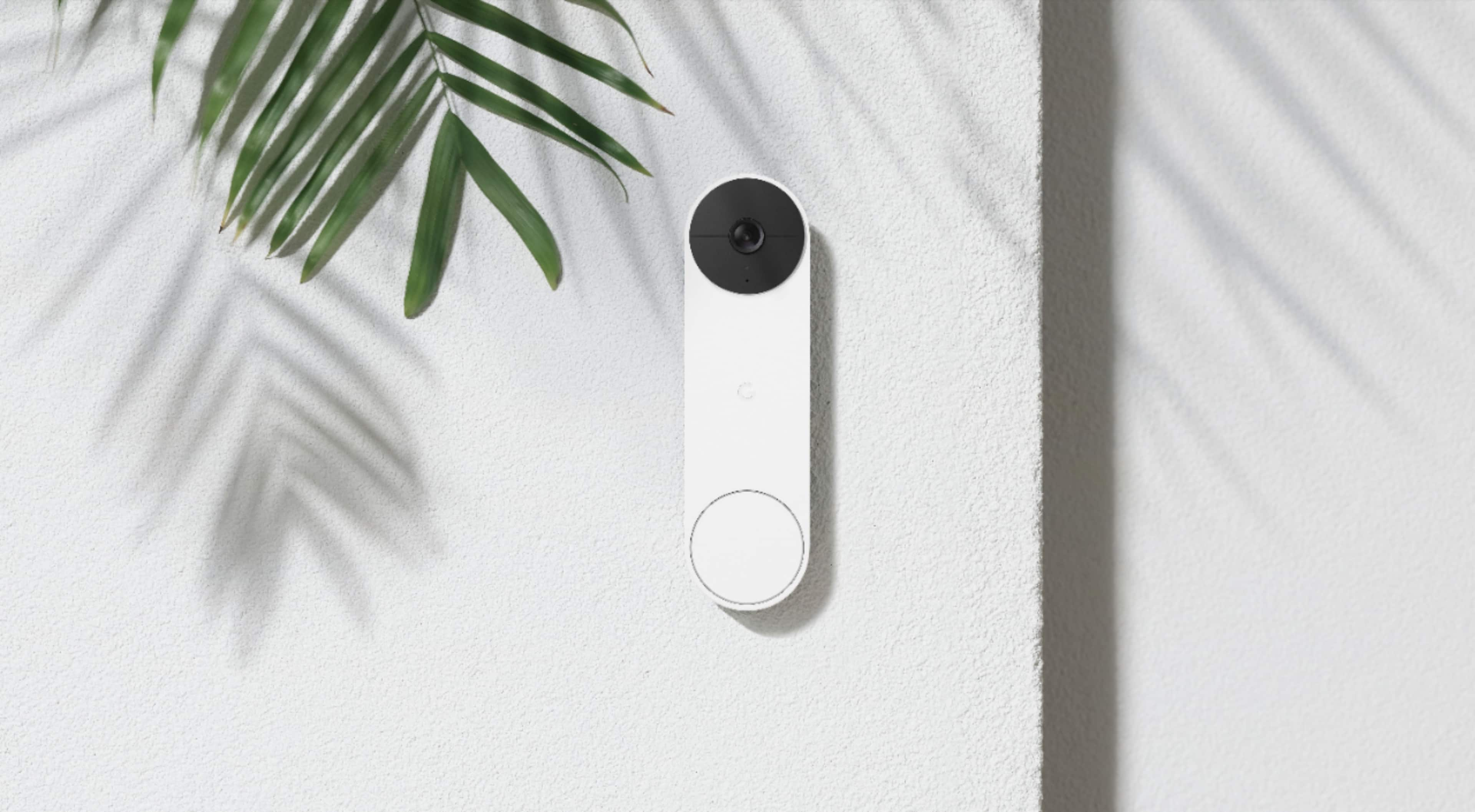 Google Nest Wi-Fi Video Doorbell Battery Operated Ash GA02076-US - Best Buy