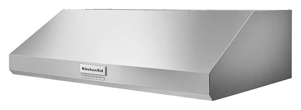 Alt View 12. KitchenAid - 36" 585 CFM Motor Class Commercial-Style Under-Cabinet Range Hood System - Stainless steel.