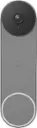 Front. Google - Nest Wi-Fi Video Doorbell - Battery Operated - Ash.