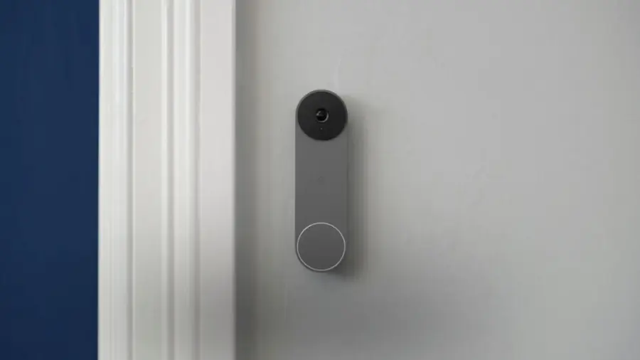 Alt View 13. Google - Nest Wi-Fi Video Doorbell - Battery Operated - Ash.