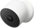 Front Zoom. Google - Nest Cam Battery - Snow.