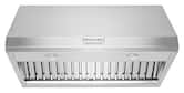 KitchenAid - 36 inches - Recirculating - Wall Range Hood - Stainless Steel