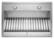 Alt View 15. KitchenAid - 36" 585 or 1170 CFM Motor Class Commercial-Style Wall-Mount Canopy Range Hood - Stainless steel.