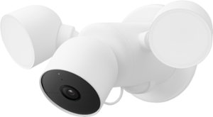 Google - Nest Cam with Floodlight - Snow