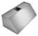 Alt View 13. KitchenAid - 48'' 585 or 1170 CFM Motor Class Commercial-Style Wall-Mount Canopy Range Hood - Stainless steel.