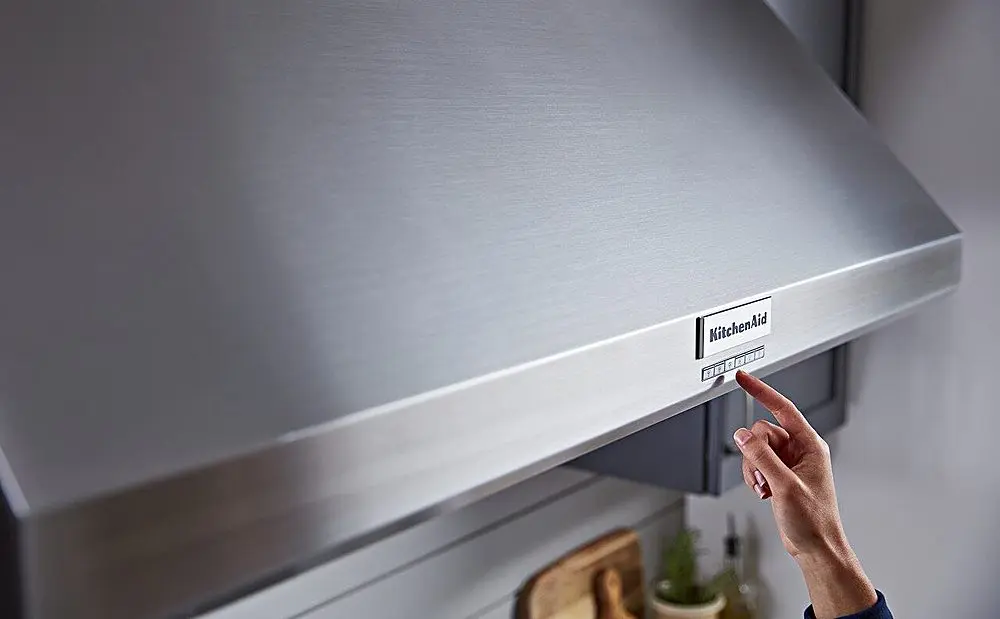 KitchenAid 48 inches Recirculating Wall Range Hood Stainless Steel