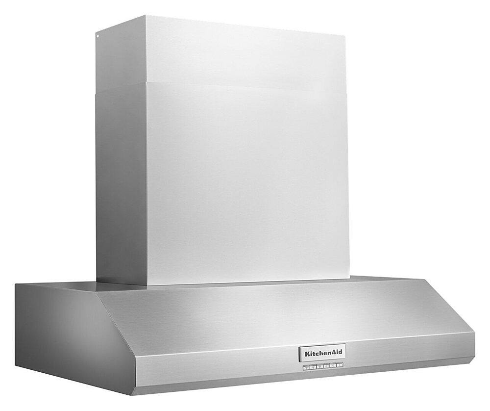Alt View 11. KitchenAid - 36" 585 or 1170 CFM Motor Class Commercial-Style Wall-Mount Canopy Range Hood - Stainless steel.