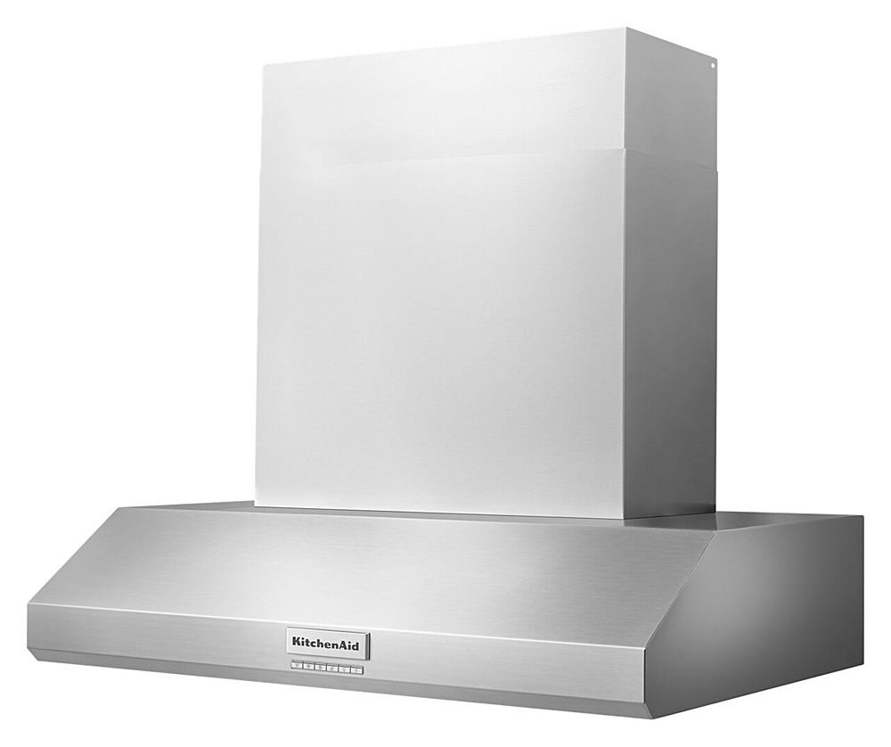 Alt View 12. KitchenAid - 36" 585 or 1170 CFM Motor Class Commercial-Style Wall-Mount Canopy Range Hood - Stainless steel.