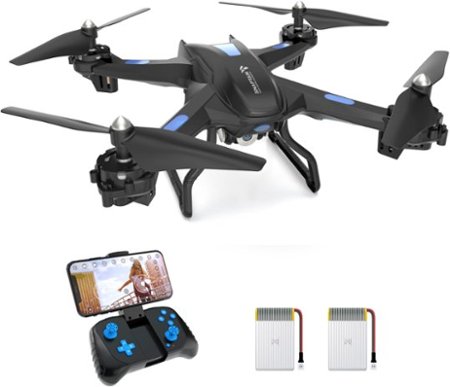 Snaptain - S5C PRO FHD Drone with Remote Controller - Black_0