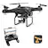 Alt View 11. Vantop - Snaptain SP600N 2K Drone with Remote Controller - Black.