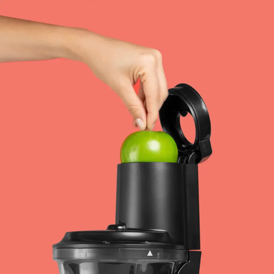 Alt View 19. NutriBullet - Slow Masticating Juicer NBJ50300 - Gray.