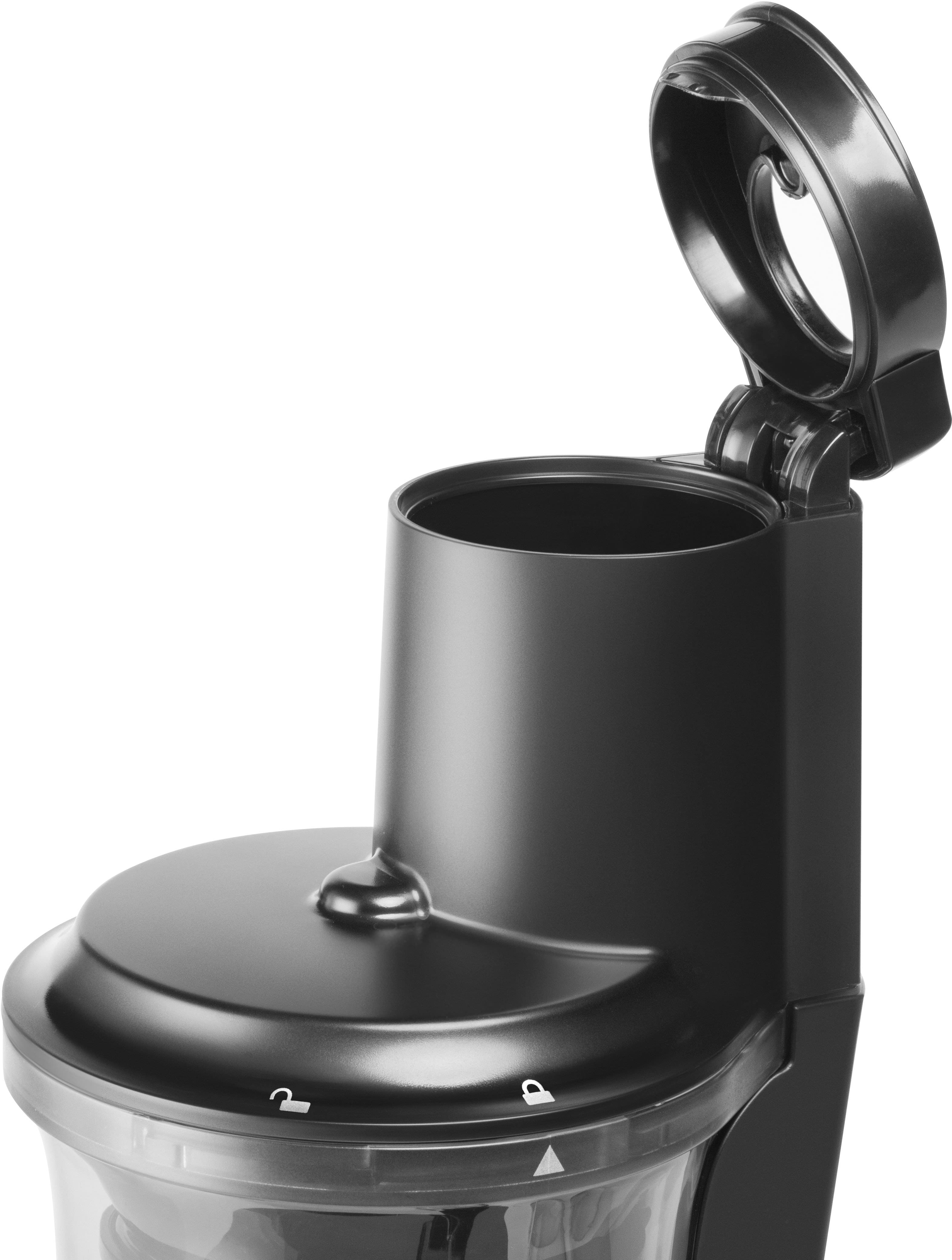 Alt View 20. NutriBullet - Slow Masticating Juicer NBJ50300 - Gray.